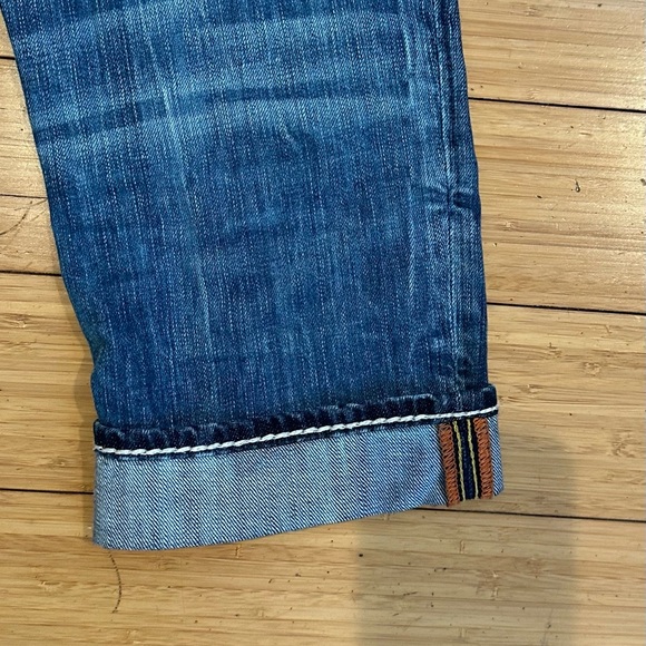 Rock Revival Angie Capri Washed Navy Blue Jeans Size 27 - Picture 9 of 11